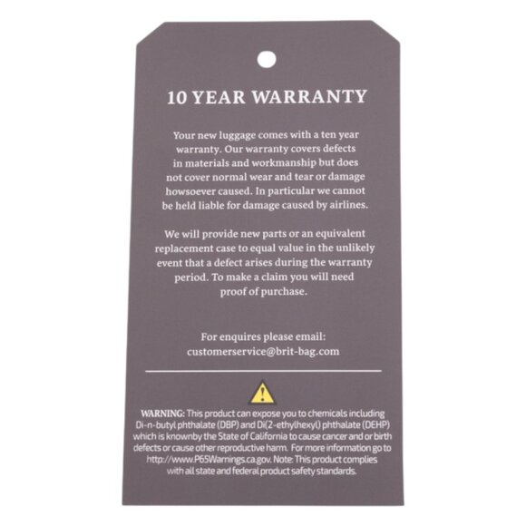 BRITBAG 21in Shielding Hardside Carry-on Spinner - Picture 5 of 5